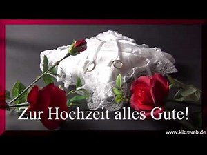 Glückwünsche zur Hochzeit