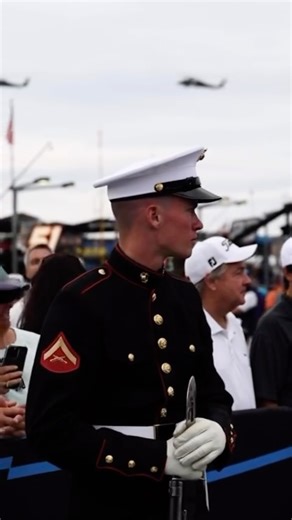 🔟Countdown to 2026 🕥 May 28, 2025: Coca-Cola 600🏎️ In honor of Memorial Day and the 250th birthday of the Marine Corps, U.S. Marines from the Silent Drill Platoon, the official United States Marine Corps Color Guard, and the Bravo Company Firing Party performed at the Coca-Cola 600 at Charlotte Motor Speedway. Their participation served as a powerful tribute to the men and women who gave their lives in service to our nation. Through precise drill movements, ceremonial rifle salutes, and the p