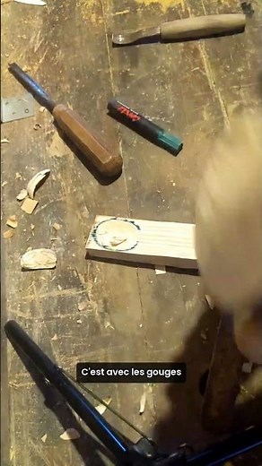 Tuto sculpture sur bois 3: les gouges