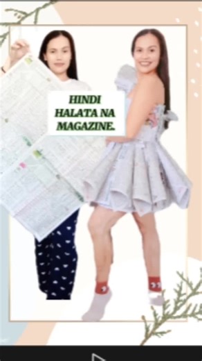 Creative Outfit Ideas Using Recycled Newspaper Materials