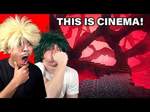 MHA Voice Actors React to DESTROYING A WORLD THAT DOESN'T EXIST...