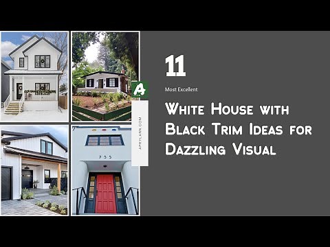 11 White House with Black Trim Ideas