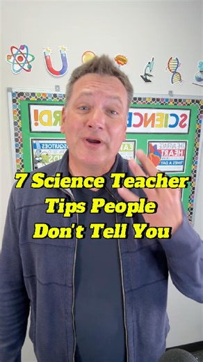 7 science teacher tips no one ever talks about… but absolutely should. If you’re new to teaching science (or still feel like it), this is your cheat sheet. We’re skipping the fluffy advice and getting straight to the stuff that’ll actually make your year smoother: 🔁 Build systems like your sanity depends on it (because it does) 🚫 Don’t assign seats right away ✏️ Prewrite your test 🧪 Plan now for the day you’re absent 🧠 Let students struggle a little 🟡 Stop grading everything 🔥 Keep engagem