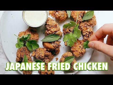 Insanely Crispy Japanese Fried Chicken (Chicken Kaarage)