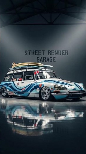 Citroën DS Wagon - The French Surf Legend Reimagined 🌊🚗