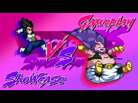 SSF2: SF CUT - Vegeta Vs Buu Showcase