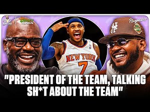 Carmelo Anthony & Shaq Get Real Talking About Phil Jackson