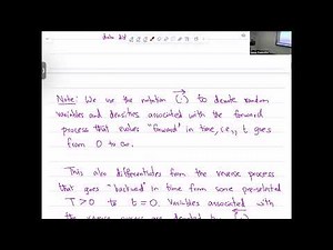 Lecture 09: Sanjay Shakkottai: DDPM and Tweedie’s Formula (continuous time)