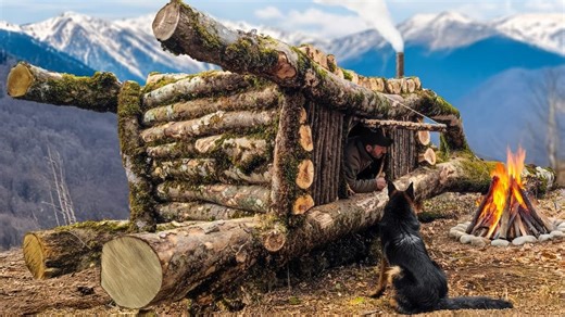 333K views · 4.7K reactions | I Built a Bushcraft Treehouse from Scratch! (Ultimate Survival & Real-Life Minecraft) === Full Video Comment  | Brave Wilderness Life | Facebook