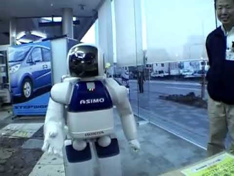 ASIMO (Navy Blue) at Aichi Honda Dealership