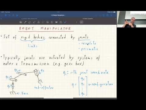 Lecture 2 - Optimization and Learning for Robot Control - Robot kinematics and dynamics