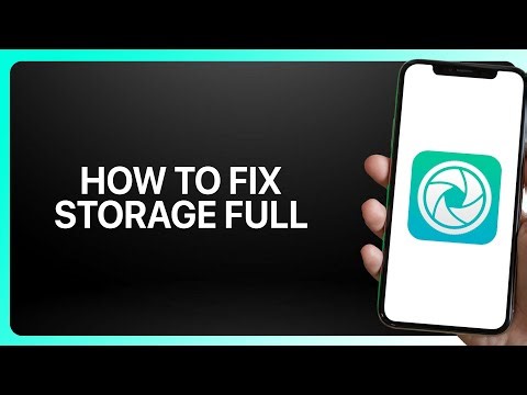 How To Fix “Storage Full” In iPhone Camera App 2025! tutorial