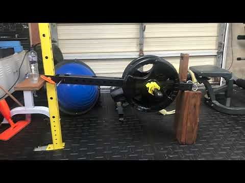 DIY Homemade belt squat Machine