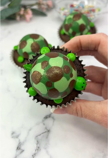 Turtle Cupcake Tutorial: Cute Decorate Ideas