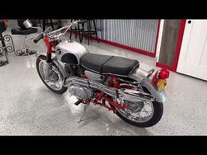 1967 Honda Scrambler 305 Start-Up