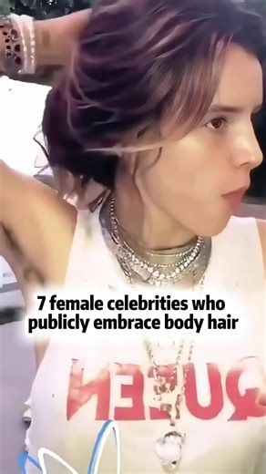 7 female celebrities who publicly embrace body hair. #mileycyrus #bel... | True Stories | Facebook