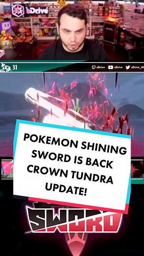SHINING SWORD IS BACK! The CROWN TUNDRA UPDATE is here! #pokemon #pokemon25 #pokemonswordandshield #crowntundra #pokemonhack #urshifu #peony #fyp
