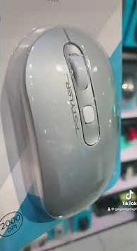 A4Tech Fstyler FB20 Bluetooth & 2.4G Wireless Mouse Icy White