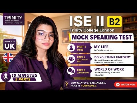 How to Pass B2 English Test (ISE 2) - Speaking