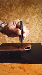 19K views · 31 reactions | The saddle stitch is one of the strongest techniques to connect two (or more) leather pieces together. Using two harness needles, waxed thread, and some patience, you can stitch anything you need for your leather projects in no time! We’ll be testing how strong the saddle stitch next week. Stay tuned!⁠ ⁠ #leathercraft #leathergoods #diy #craft #vancouver | Lonsdale Leather | Facebook