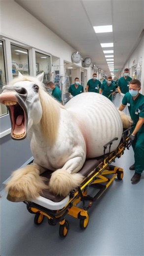 Man help a pregnant mare #mare #marelover #pregnant #treatment #babyanimal #humanity #foal #rescue