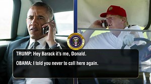 762K views · 5.3K shares | #CONAN Highlight: New year, new batch of phone calls between Barack Obama and Donald Trump. | Team Coco | Facebook