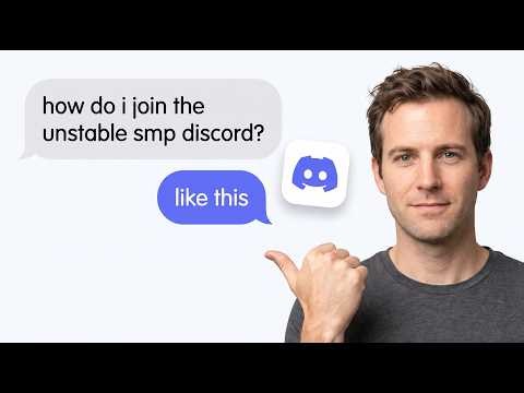 How to Join the Unstable SMP Discord (Phone Step by Step)