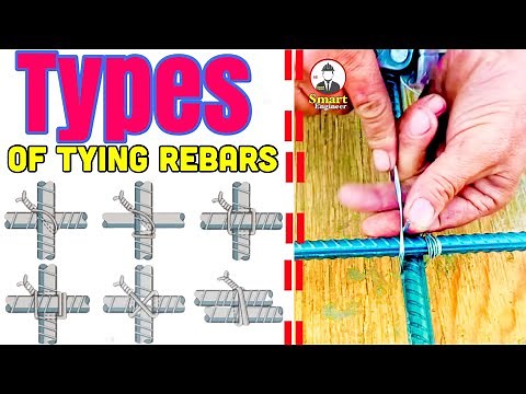 Types of Tying Rebars - Steel Reinforcement Tying