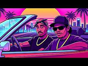 2Pac - Let's Ride (Remix) ft. Eazy-E, DMX, Bone Thugs N Harmony | 80s Synthwave / Retrowave