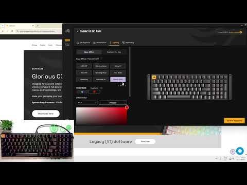 Glorious GMMK2 – How to Set RGB via App