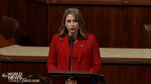 FINAL SPEECH: Outgoing Rep. Katie Hill delivers final remarks on the House floor following her resignation amid allegations of a sexual relationship with one of her congressional staffers, with Hill saying she's leaving because of a "a double standard" while taking aim at President Trump. https://abcn.ws/2BWaXw3 | ABC World News Tonight with David Muir