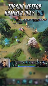 Topson use Meteor Hammer to get vision on Mirana 🔥💯 #dota2 #Dota #Dota2reels #dota2wtf #dota2clips #dota2memes #dota2highlights #dota2gameplay #fypシ | XA Game Log