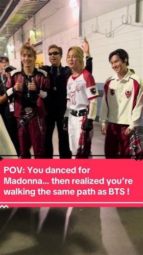 POV: Danced for Madonna, Now Walking the Same Path as BTS
