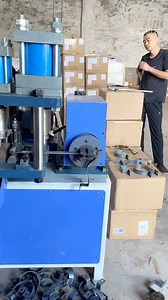 156K views · 607 reactions | CNC Flat iron hoop forming machine.#ironwork #machinery | Haha Liu | Facebook