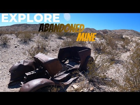 Abandoned Mine. Remote Texas Desert. Virtual Exploration.