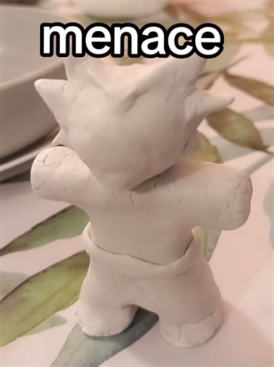 #CLAY // look at my child parker i just need to paint them and make their gf - - #clayfigure #art