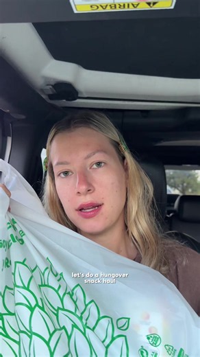 HUNGOVER SNACK HAUL | snacks