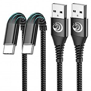 USB C Cable 10FT 2Pack USB A to Type C Charger Cable 3A Fast Charging Phone Cord for Samsung Galaxy S23 S22 S21 S20 A01 A02s A10e A11 A50 A52, Note 20 Ultra S21, Stylus Power G7 G6 Z4,LG G7 G8