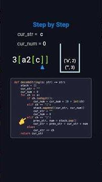 Decode String - LeetCode 394 - Python - Visually Explained