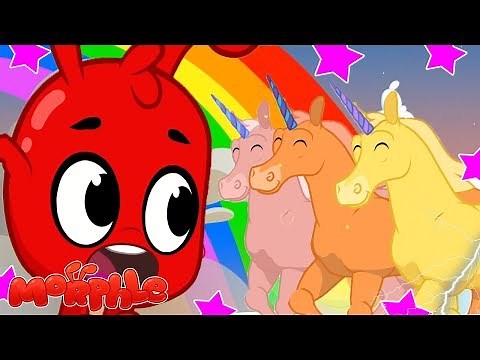 UNICORNS AND RAINBOWS - My Magic Pet Morphle | Cartoons For Kids | ABCs and 123s