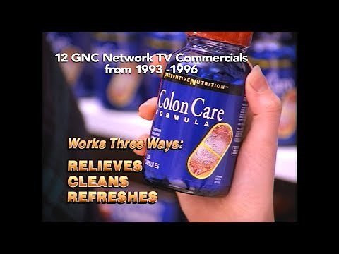 GNC TV ads from '93-'96 (from masters)