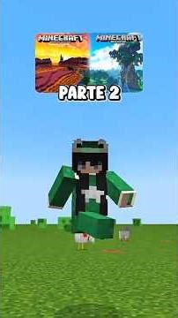 Diferencias entre Bedrock y Java PARTE 2 #viral #minecraft #shortvideo #shorts #viral