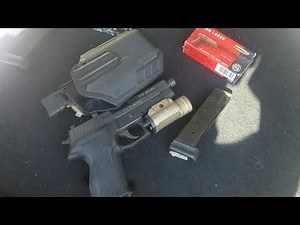 Sig p226 40 to 9mm conversion part 3/3, Blackhawk Omnivore TLR