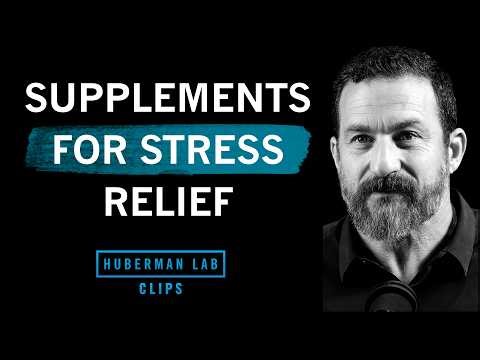Best Supplements for Relieving Stress | Dr. Andrew Huberman