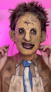 30 reactions · 3 comments | Leatherface Halloween Makeup Tutorial… this is chaotic  Day 10 of 31 days of Halloween featuring Special effects makeup and homemade prosthetics | Tasha Caroline | Facebook