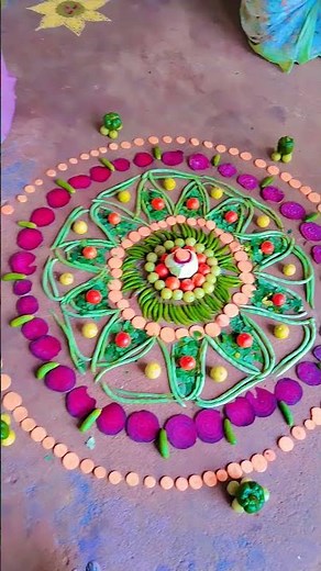 காய்கறி கோலம் எப்படி இருக்கு