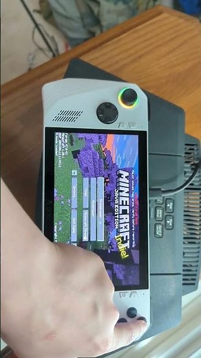 MC JAVA ON ASUS ROG ALLY #minecraft #asusrogally