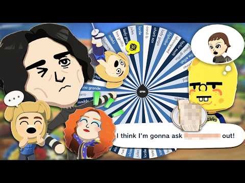 I Let a Wheel Decide the Miis on My Tomodachi Life Island...