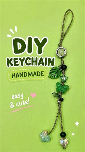 DIY Phone Charm in 5 Minutes | Easy & Cute Tutorial ✨📱#diy #handmade #beads #tutorial #asmr
