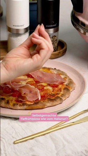 Tiefkühlpizza selber machen 🤌🏻🍕